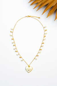 Isla Heart Charm Necklace | Shop Bali Queen