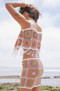 Flower Power Tube Skirt | Shop Bali Queen