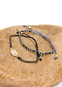 Fatima Crystal 2 Pack Bracelets | Shop Bali Queen