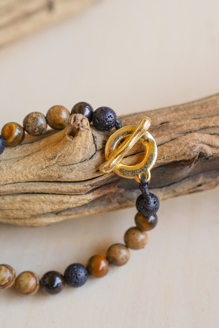 Unisex Stone Toggle Bracelet | Shop Bali Queen