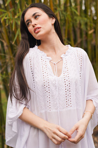 Eyelet Gypsy Caftan | Shop Bali Queen
