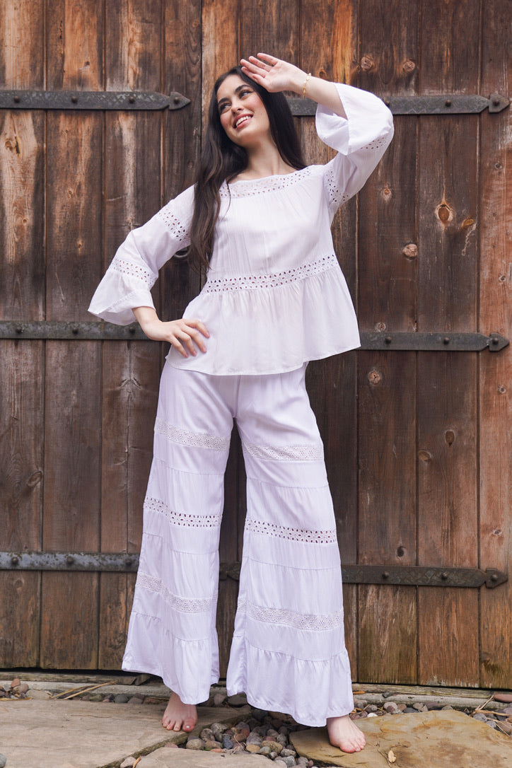 Eyelet Gypsy Top | Shop Bali Queen
