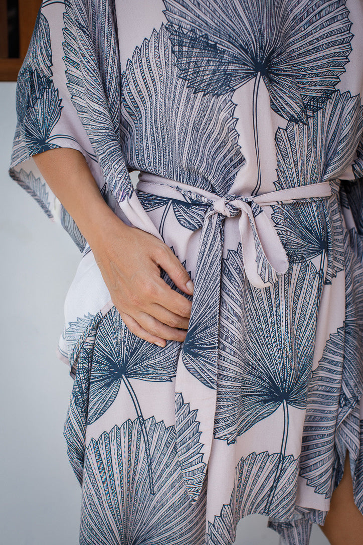 St. Barts Tie-Waist Caftan