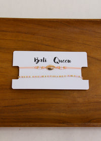 Cowrie Crystal 2 Pack Bracelets | Shop Bali Queen