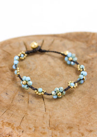 Crystal Flower Anklet 5 Pack | Shop Bali Queen