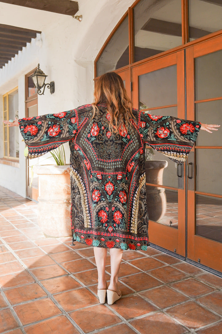 Bombay Jeweled Kimono | Shop Bali Queen