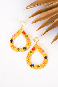 Dasha Teardrop Chalcedony Earring | Shop Bali Queen
