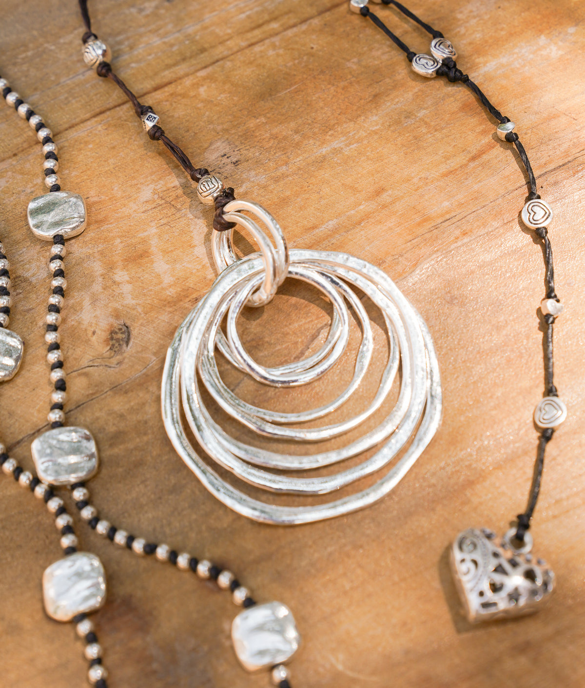 Lady Of The Rings Alloy Necklace | Shop Bali Queen