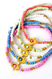 Under the Sun Open Hamsa Anklet | Shop Bali Queen