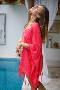 Savana Fringe Caftan | Shop Bali Queen