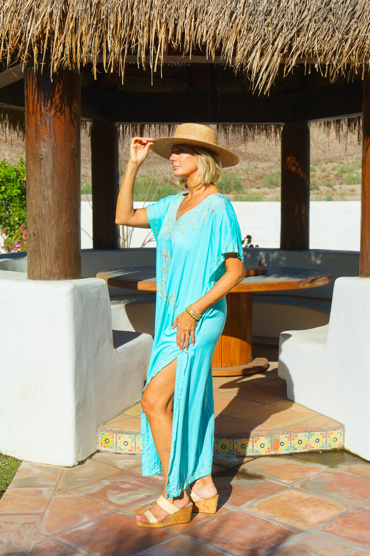 Roseta V Neck Maxi | Shop Bali Queen