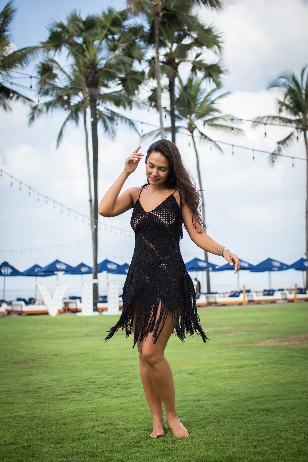 Crochet Shag Dress | Shop Bali Queen
