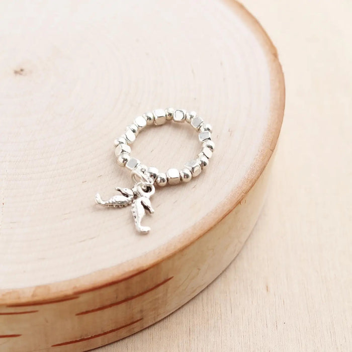 Seahorse Alloy Stretch Ring
