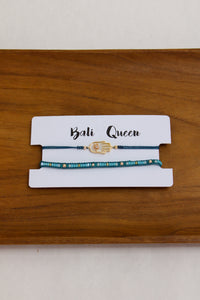 Fatima Crystal 2 Pack Bracelets | Shop Bali Queen
