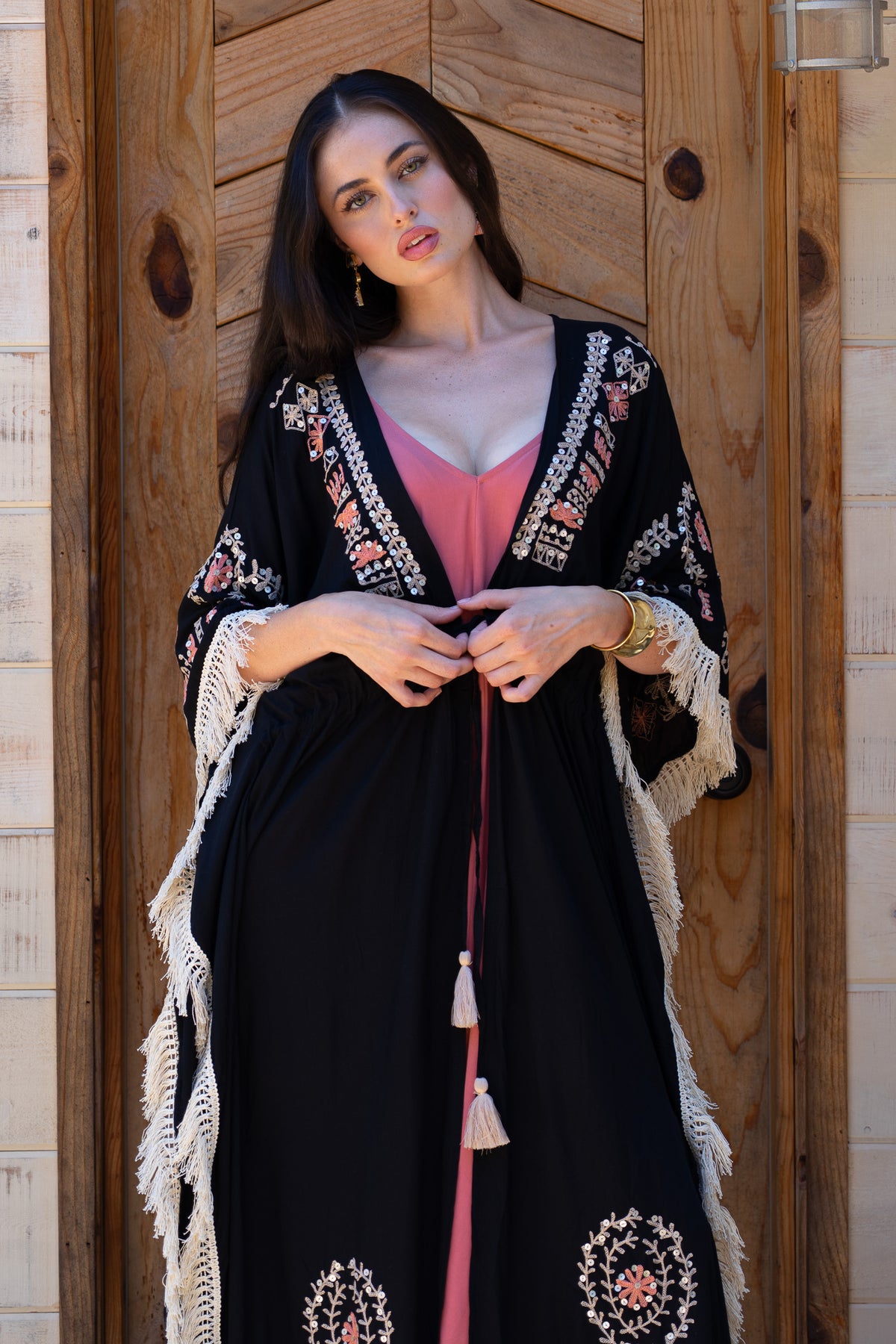 Cassandra Long Kimono | Shop Bali Queen