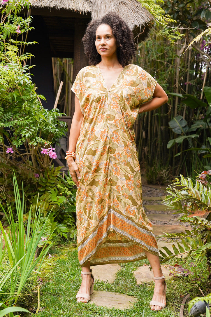 Flora Long Caftan