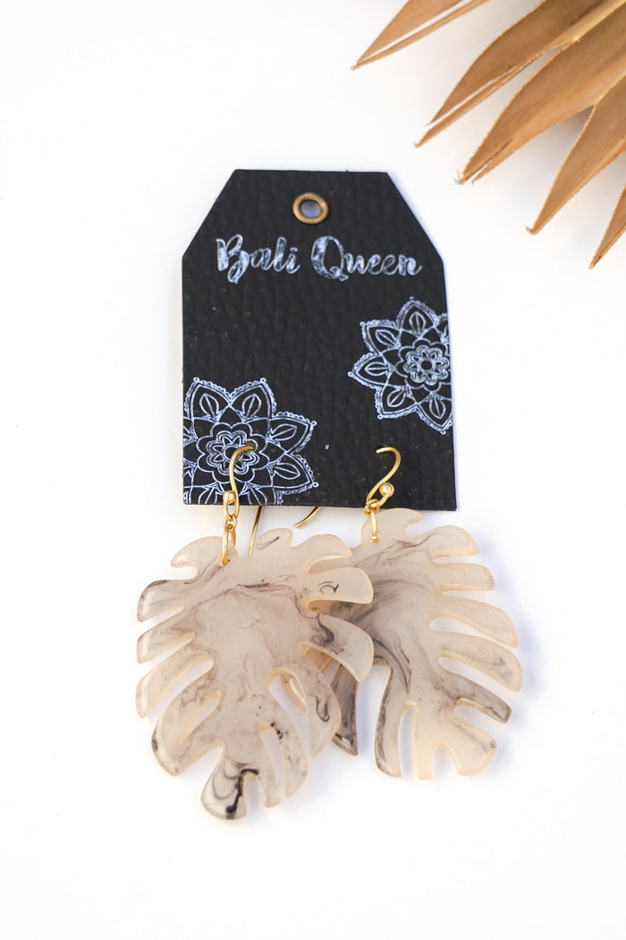 Monstera Drift Earring | Shop Bali Queen