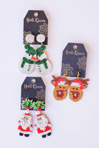 Holiday-licious Snowman Earring