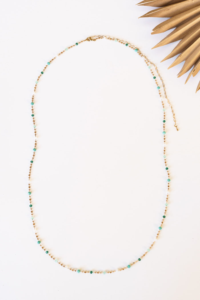 Turquoise Coast Layering Necklace | Shop Bali Queen