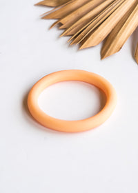 Tangerine Resin Bangles | Shop Bali Queen