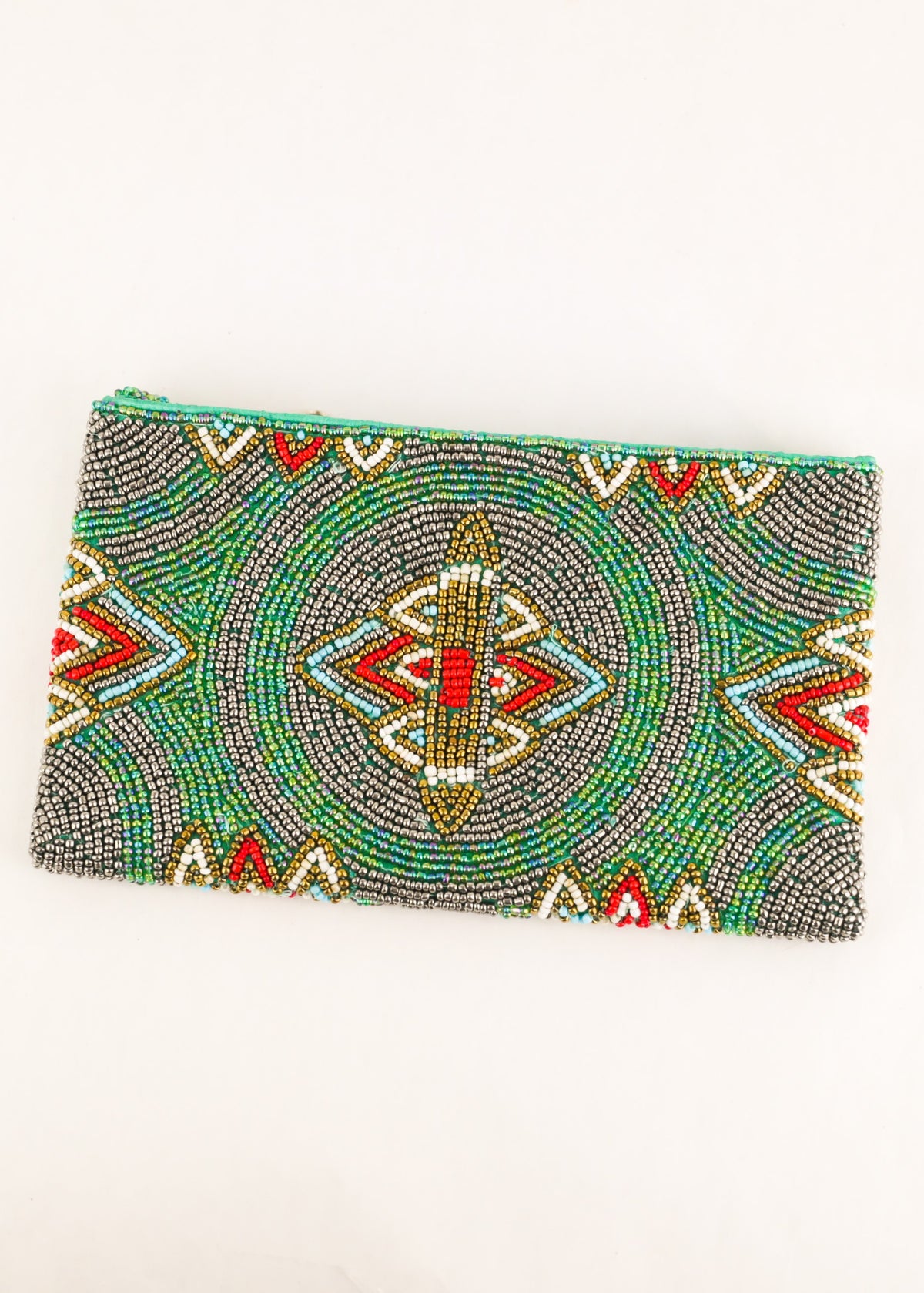 Queen Bee Beaded Clutch