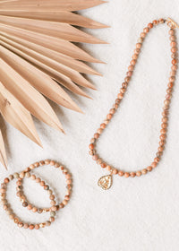 Naples Picture Jasper Buddha Toggle Necklace | Shop Bali Queen