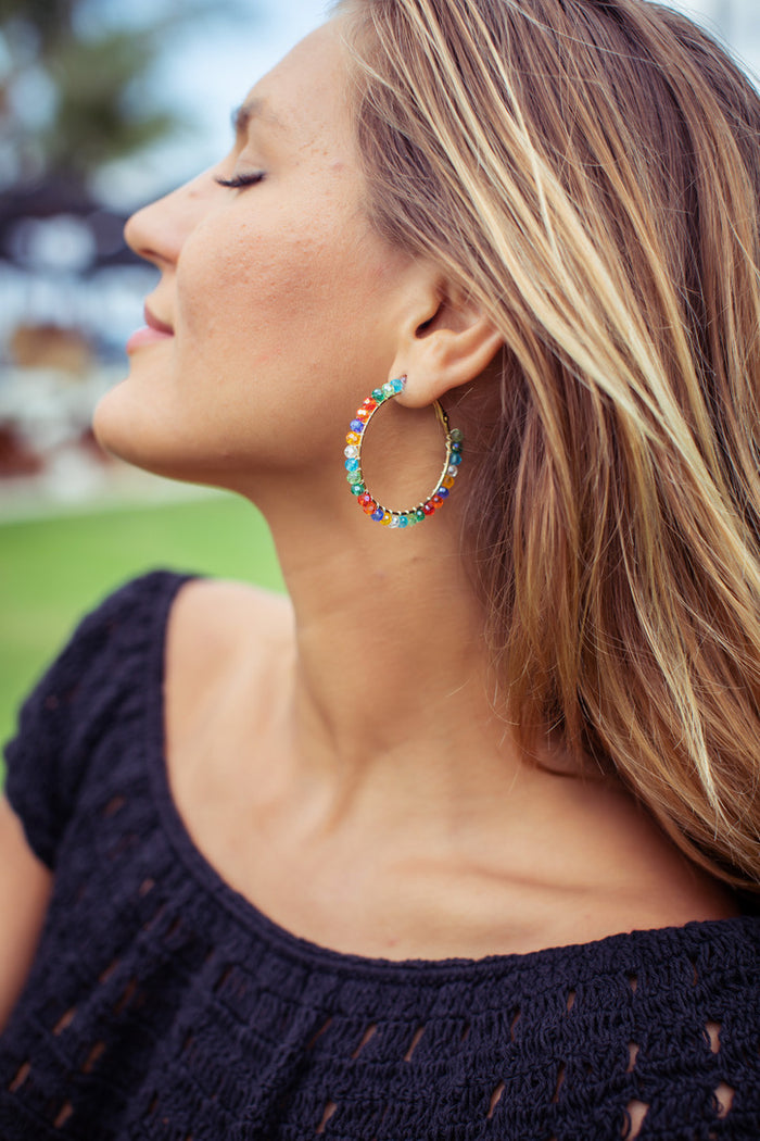 Madonna Hoop Earrings | Shop Bali Queen