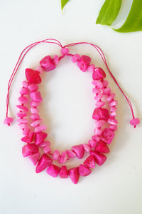 Beach Glass Resin Necklace | Shop Bali Queen