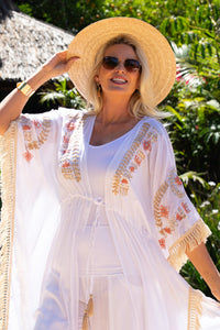 Cassandra Long Kimono | Shop Bali Queen