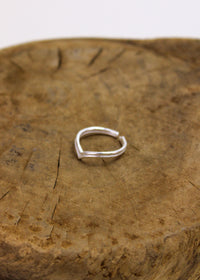 Herringbone Adjustable Alloy Ring