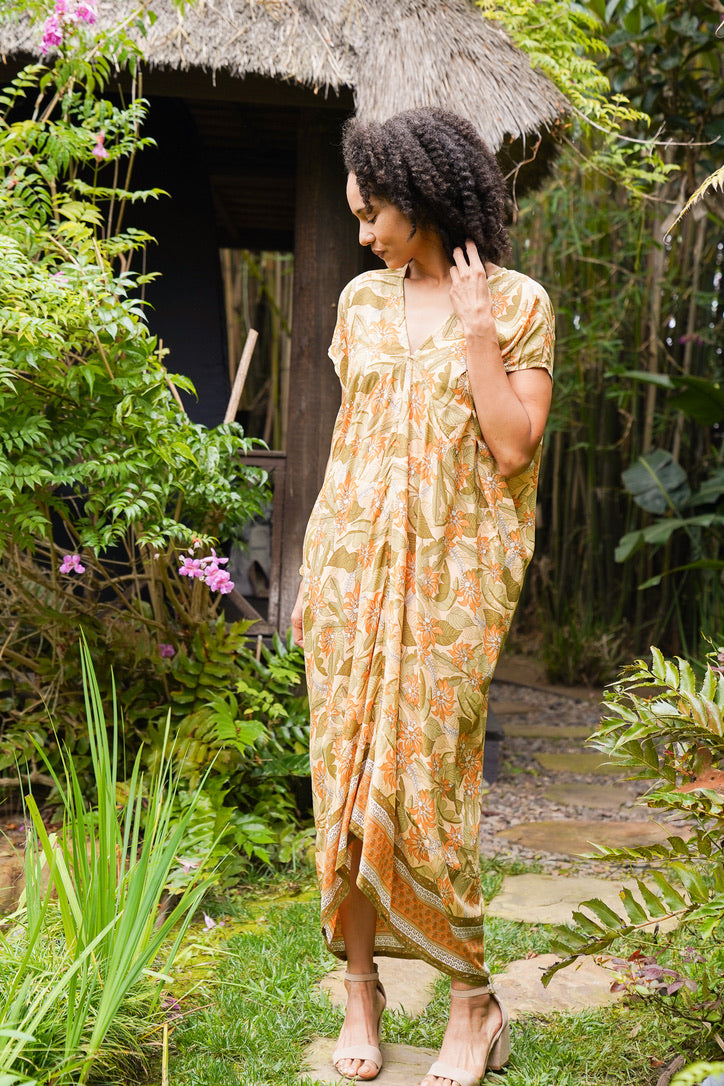 Flora Long Caftan