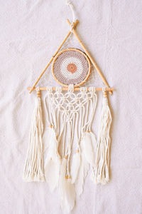 Medium Evil Eye Triangle Dreamcatcher