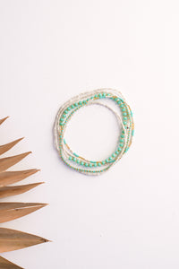Delicate Crystal Stretch Wrap Bracelet/Necklace | Shop Bali Queen