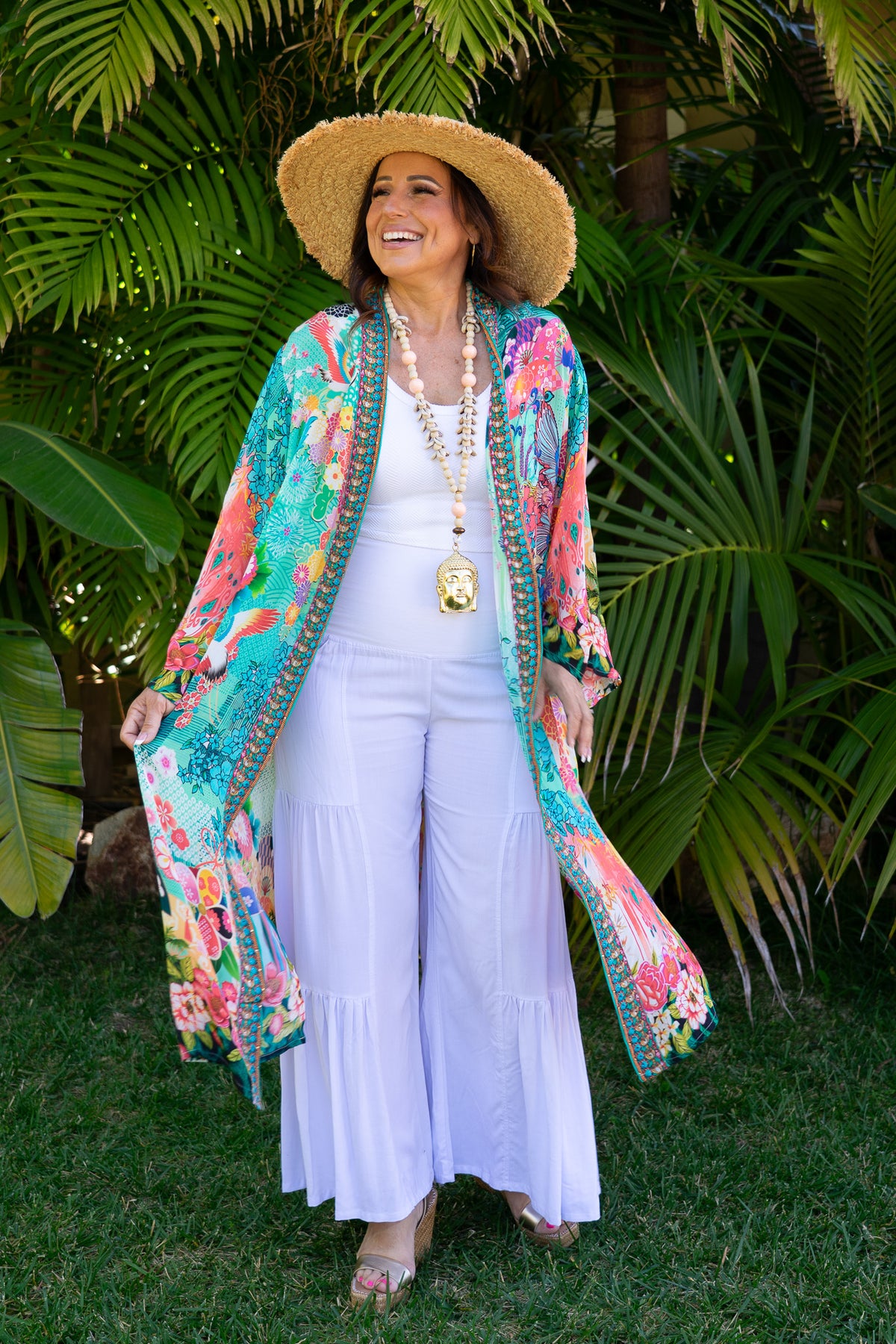 Bombay Jeweled Kimono | Shop Bali Queen