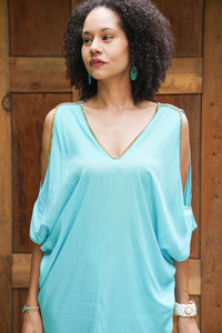 Cabo Open Shoulder Tunic | Shop Bali Queen