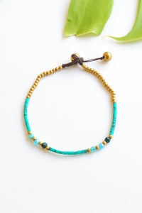 Matte Ceramic Gemstone Bracelet | Shop Bali Queen