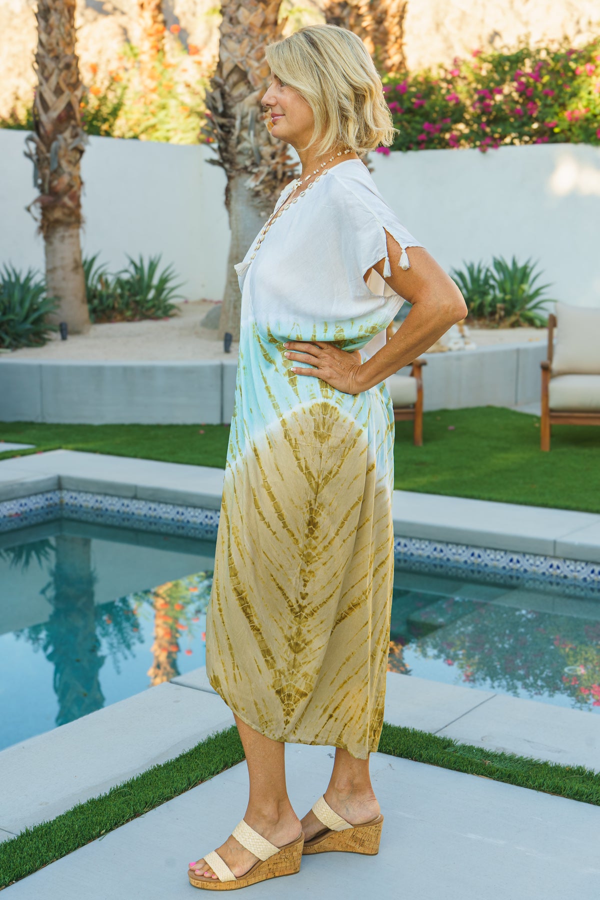La Playa Long Caftan | Shop Bali Queen