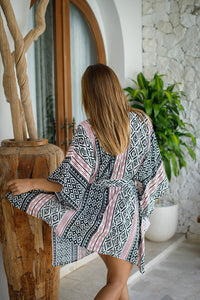 Sumatra Tie-Waist Caftan | Shop Bali Queen