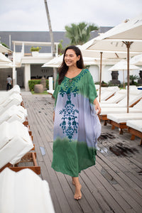 caftan, tie dye, bali queen, coco rose, rayon, new arrival