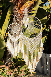 Hamsa & Evil Eye Stone Dreamcatcher | Shop Bali Queen