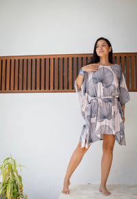 St. Barts Tie-Waist Caftan