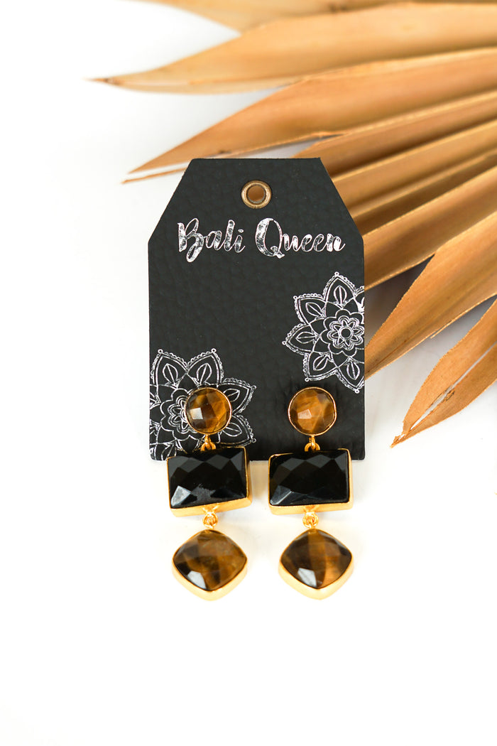Dasha Onyx Drop Earring | Shop Bali Queen