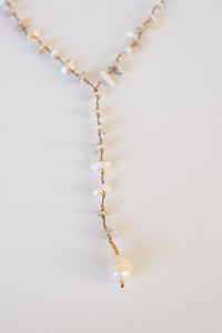 Coastal Pearl Drop Necklace | Shop Bali Queen