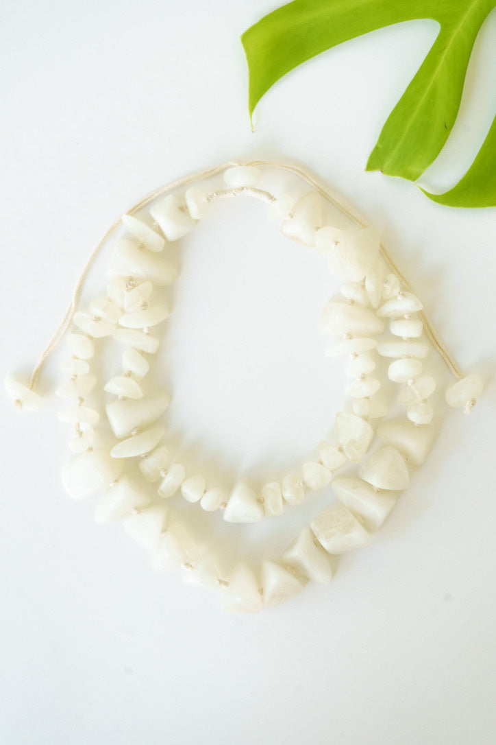 Beach Glass Resin Necklace | Shop Bali Queen