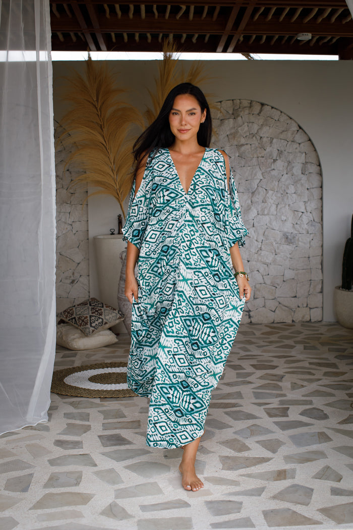 Wildest Open Shoulder Caftan | Shop Bali Queen