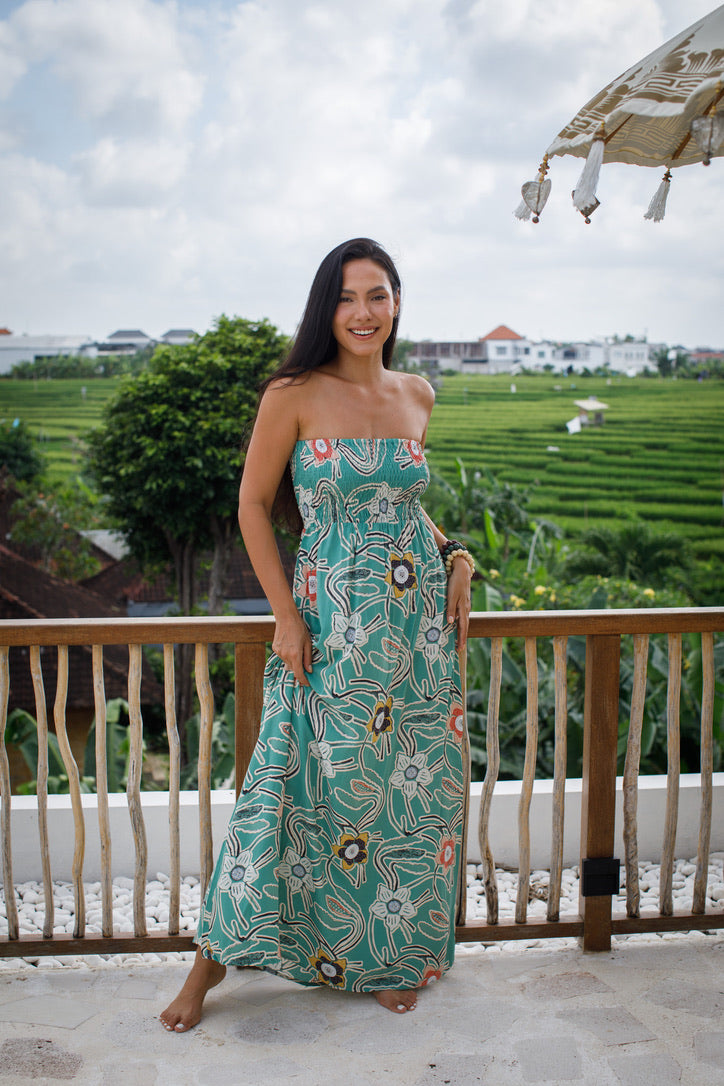 Tiger Lily Tube Dress | Shop Bali Queen