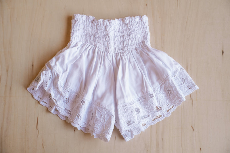 Eyelet Surfy Shorts