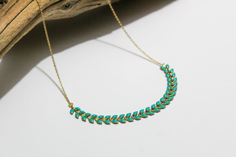Lady Fern Link Necklace | Shop Bali Queen
