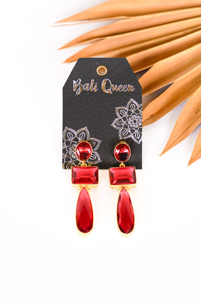 Dasha Hydro Stone Cascade Earring | Shop Bali Queen