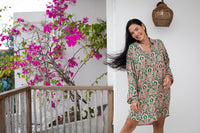 Verona Button Shirt Dress